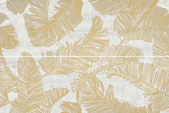 Decor Set(2) Feather Onyx 40x120
