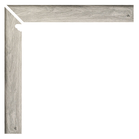 Zanquin Fior. Izq. Oregon Gris 8x60