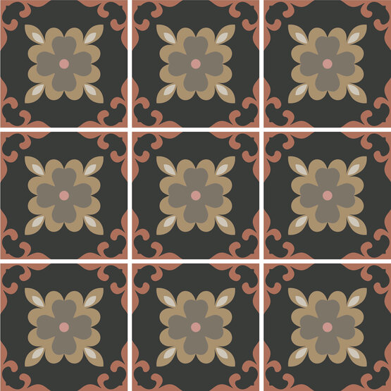 Dahlia Day 15x15