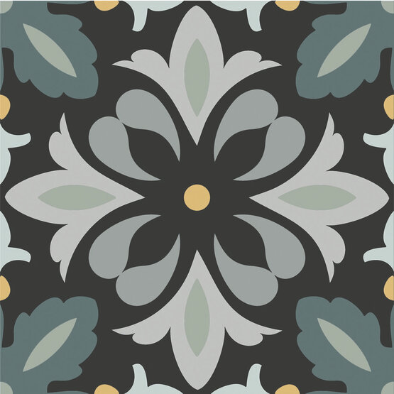 Daisy Night 15x15