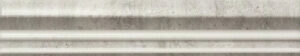 Moldura Travertino Silver Matt 5x25