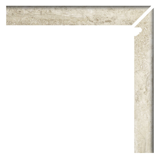 Zanquin Fior. Dcha. Travertino Brescia Stru 7,5x60