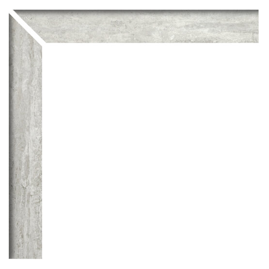 Zanquin Recto Travertino Silver Matt 7,5x60